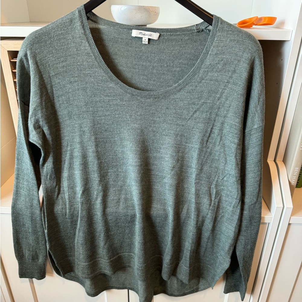 Madewell Tissue-Weight Merino Wool Sweater
